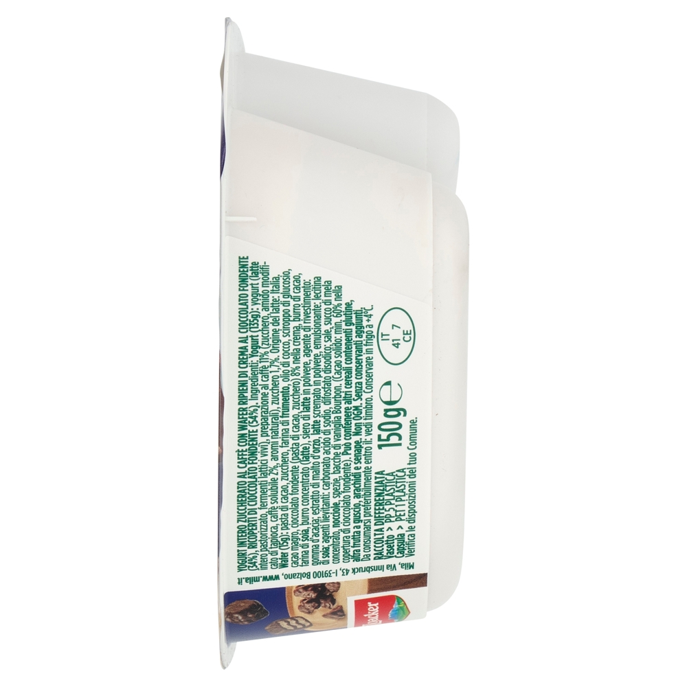 mila Gusto+Gusto Yogurt Caffè + Choco Wafer Dark 150 g